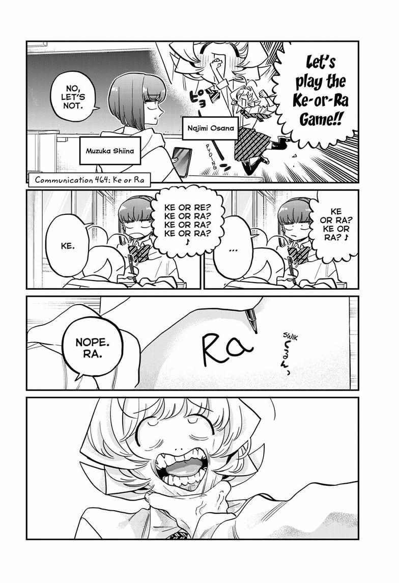 Komi-san wa Komyushou Desu Chapter 464 1